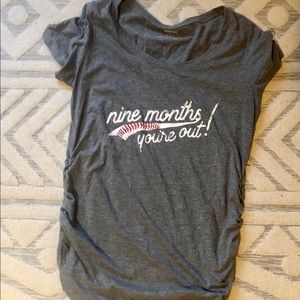 Maternity Baseball T-Shirt